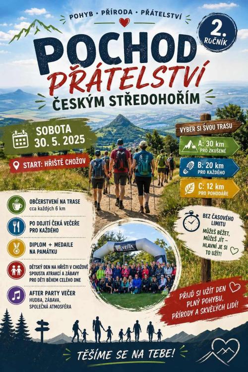 Dětský den a sportovní maraton v Chožově